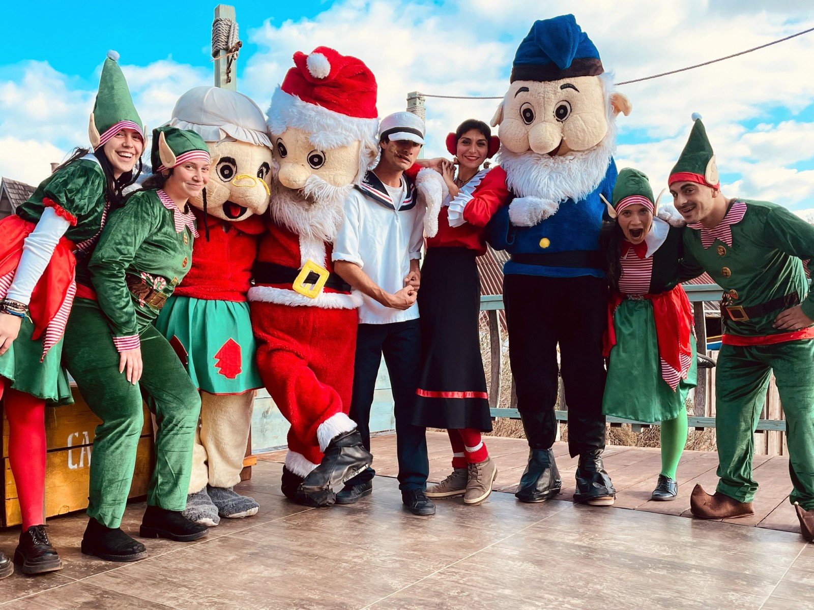 A Merry yet Safe Christmas Activity at Popeye Village Malta Popeye